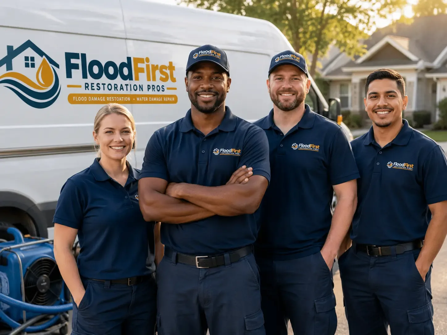 Flood Damage Restoration company in Big Bend, WV